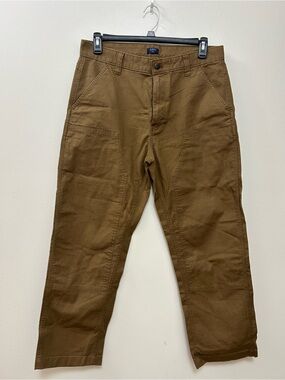 J. Crew Flex Double-Knee Work Pants brown/duck Size- 33x30